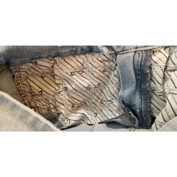 NWT's -Seven7 Jeans Women's Tummy Less High Rise Skinny Denim Distressed Size 8 - Picture 12 of 15